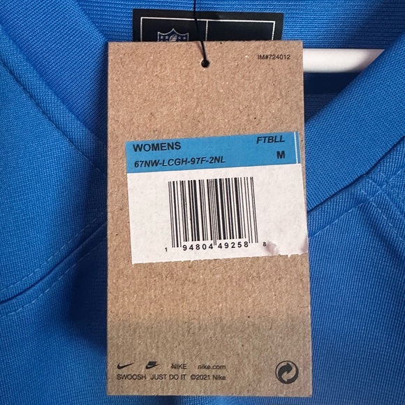 LA Chargers-   Herbert Nike/Blue Jersey Women Size M NWT  Read description - Picture 4 of 6
